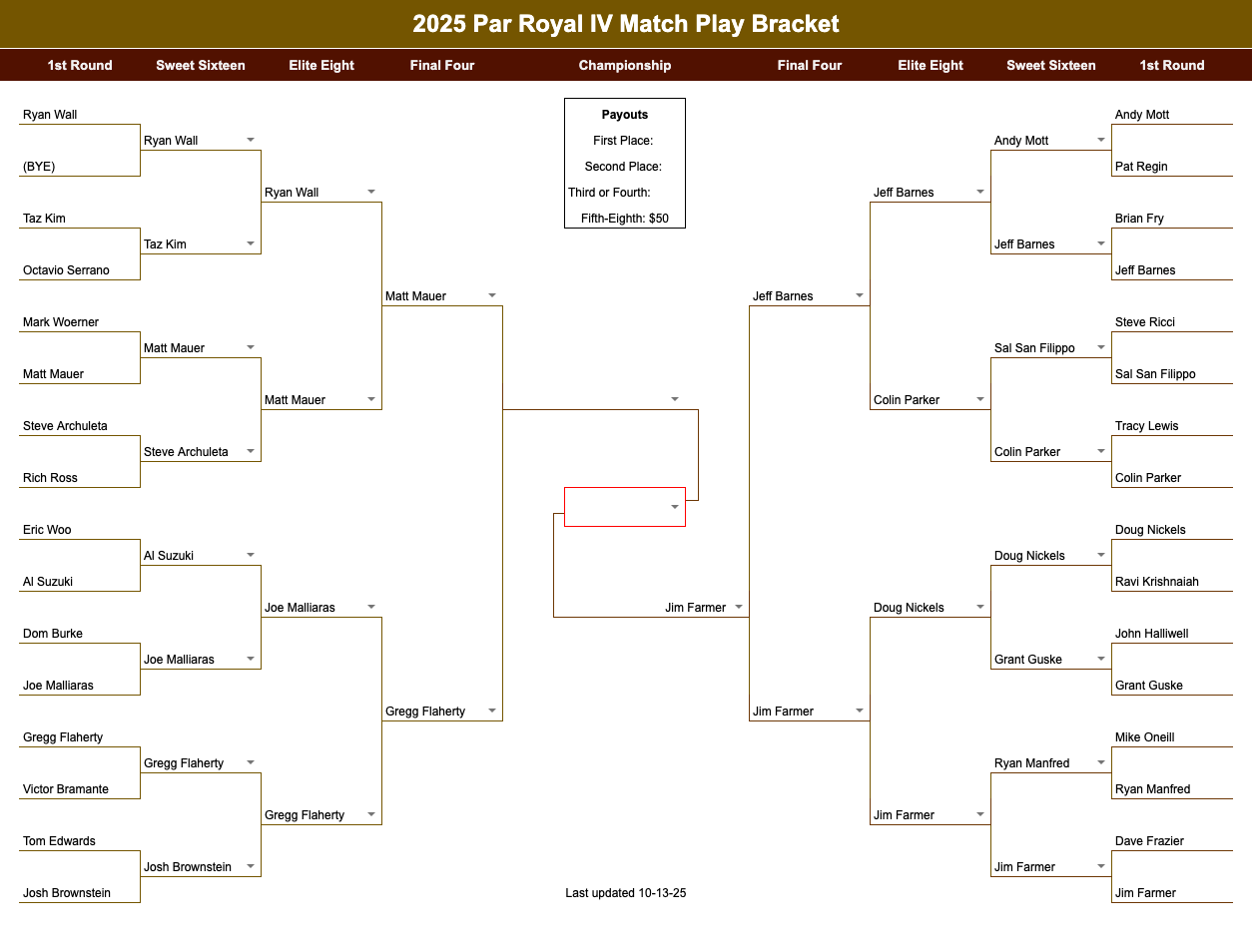 Match Play Match Play